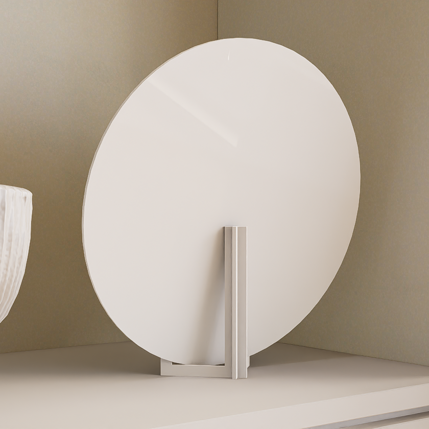 Personalized decor plate with stand