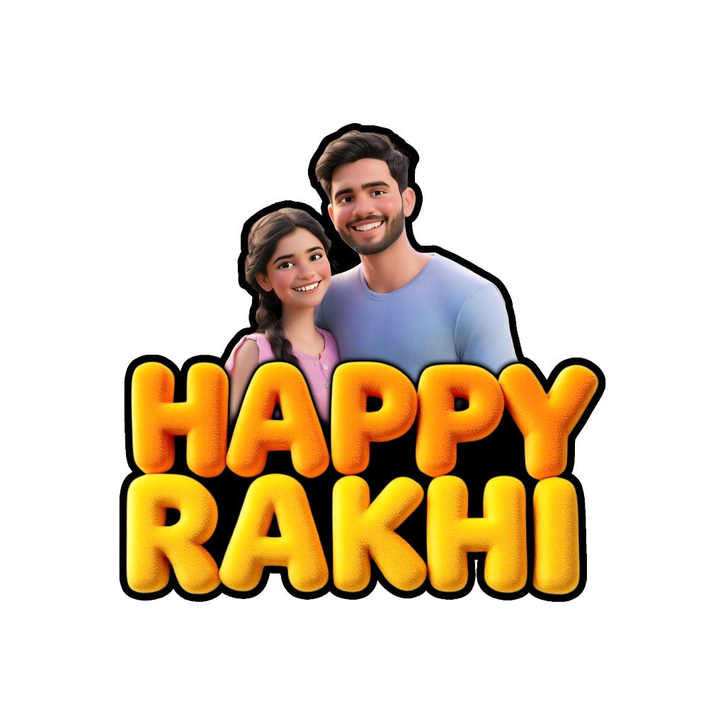 Happy rakhi - Fridge magnet