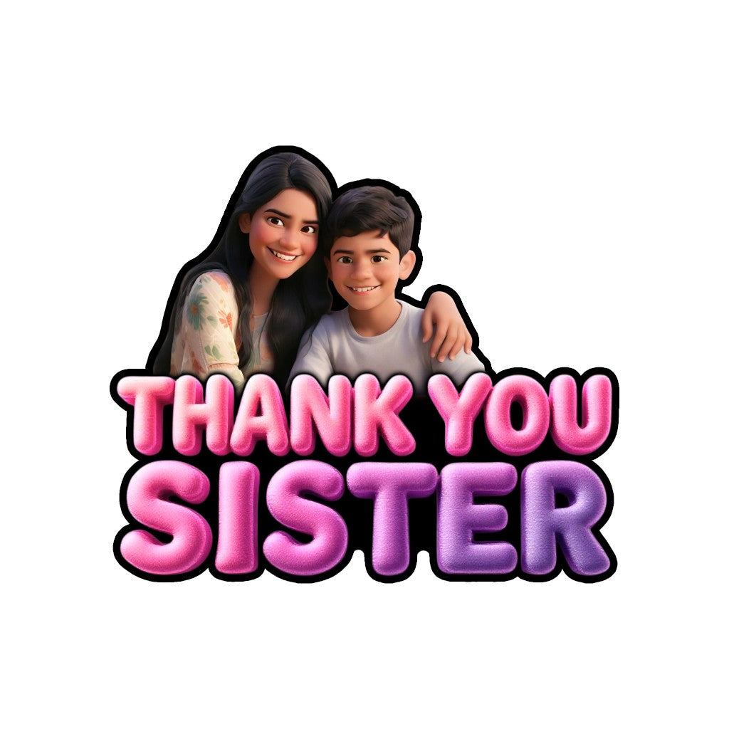 Thank you sister - Fridge magnet