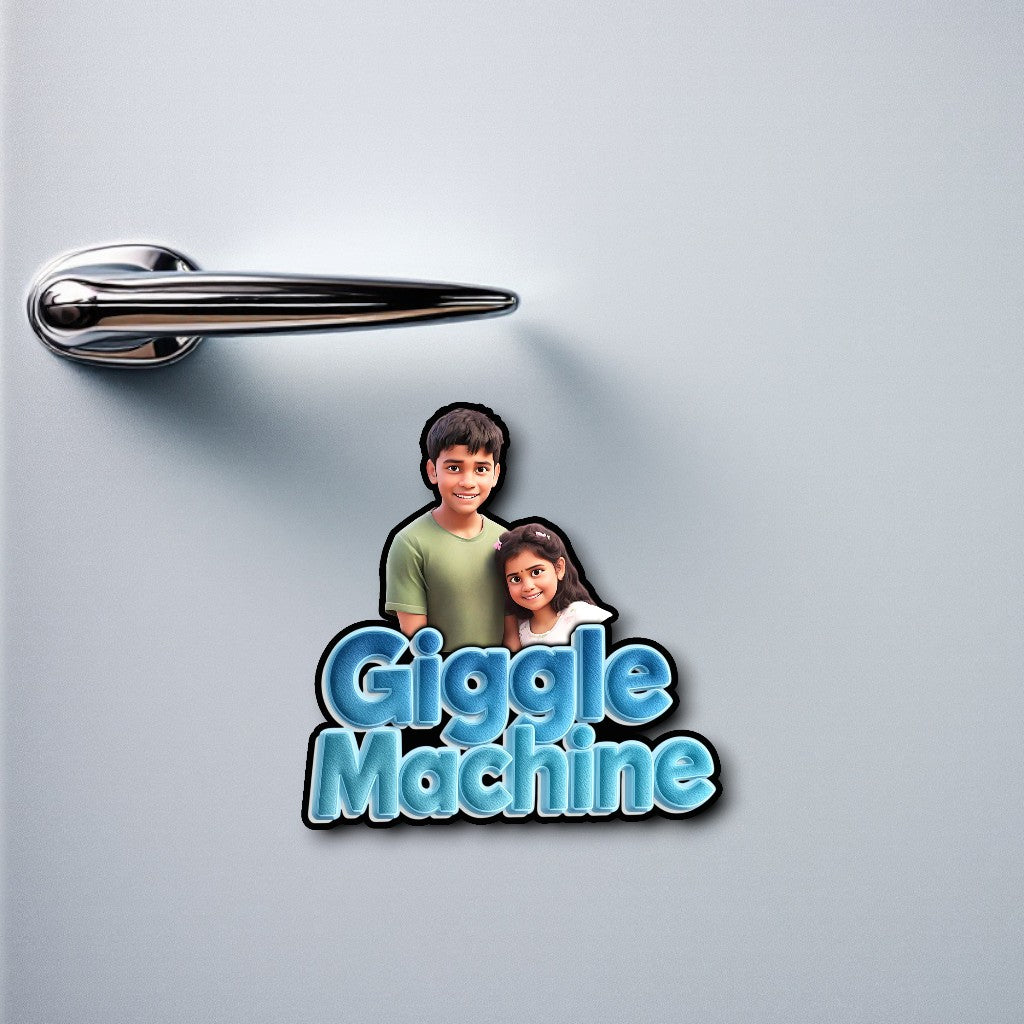 Giggle machine - Fridge magnet