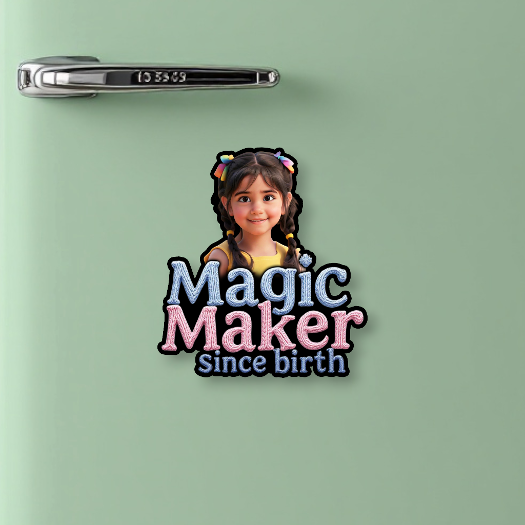 Magic Maker Since birth - Fridge magnet