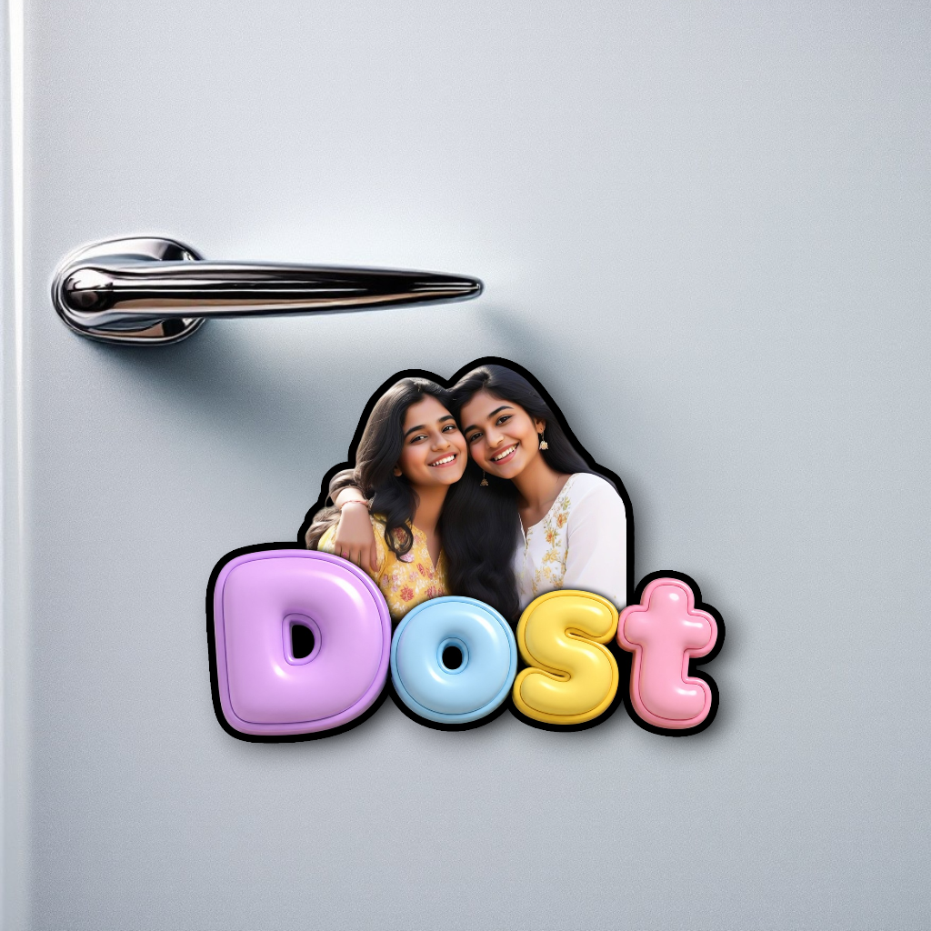 Dost — Personalized Fridge Magnet