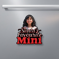 Merry Christmas personalized fridge magnet gift India — Minetoon
