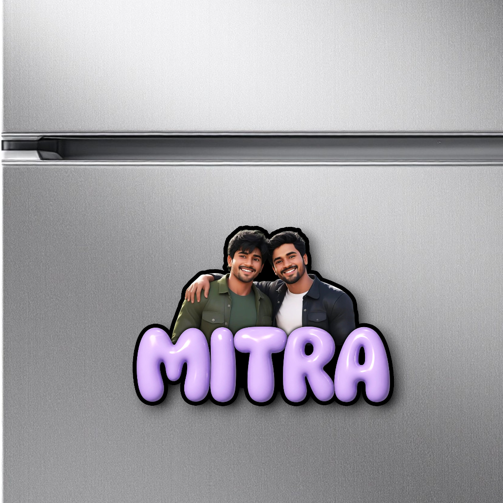 Mitra — Personalized Fridge Magnet