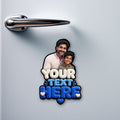 Personalized Fridge Magnet With Photo & Custom Text - Style 01