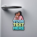 Personalized Fridge Magnet With Photo & Custom Text - Style 04