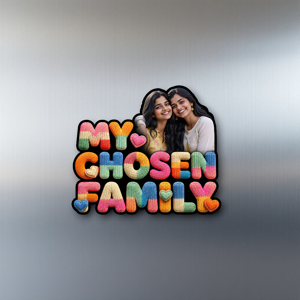 My Chosen Family — Personalized Fridge Magnet