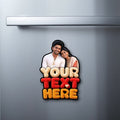 Personalized Fridge Magnet With Photo & Custom Text - Style 08