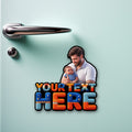 Personalized Fridge Magnet With Photo & Custom Text - Style 03