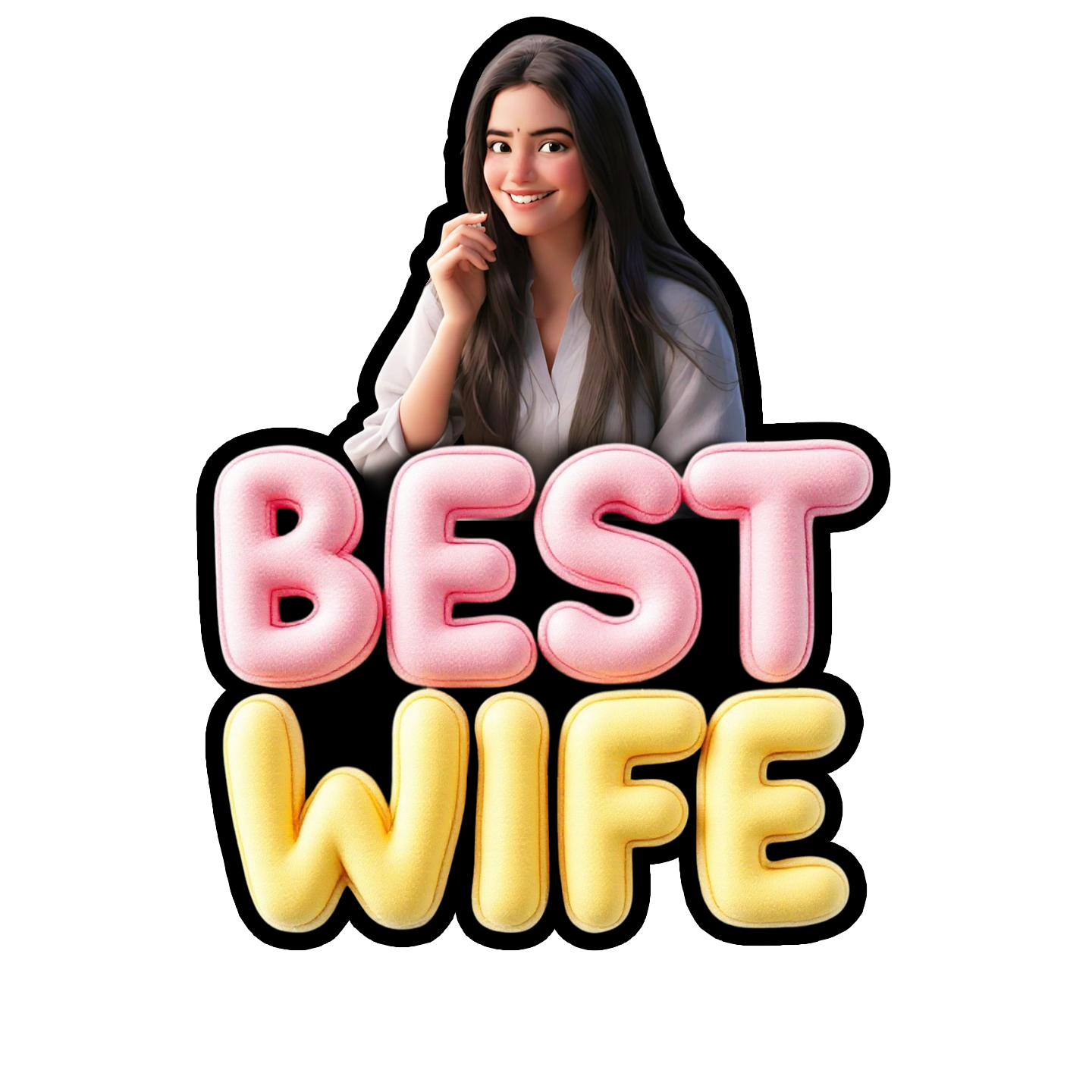 Best wife - Fridge magnet