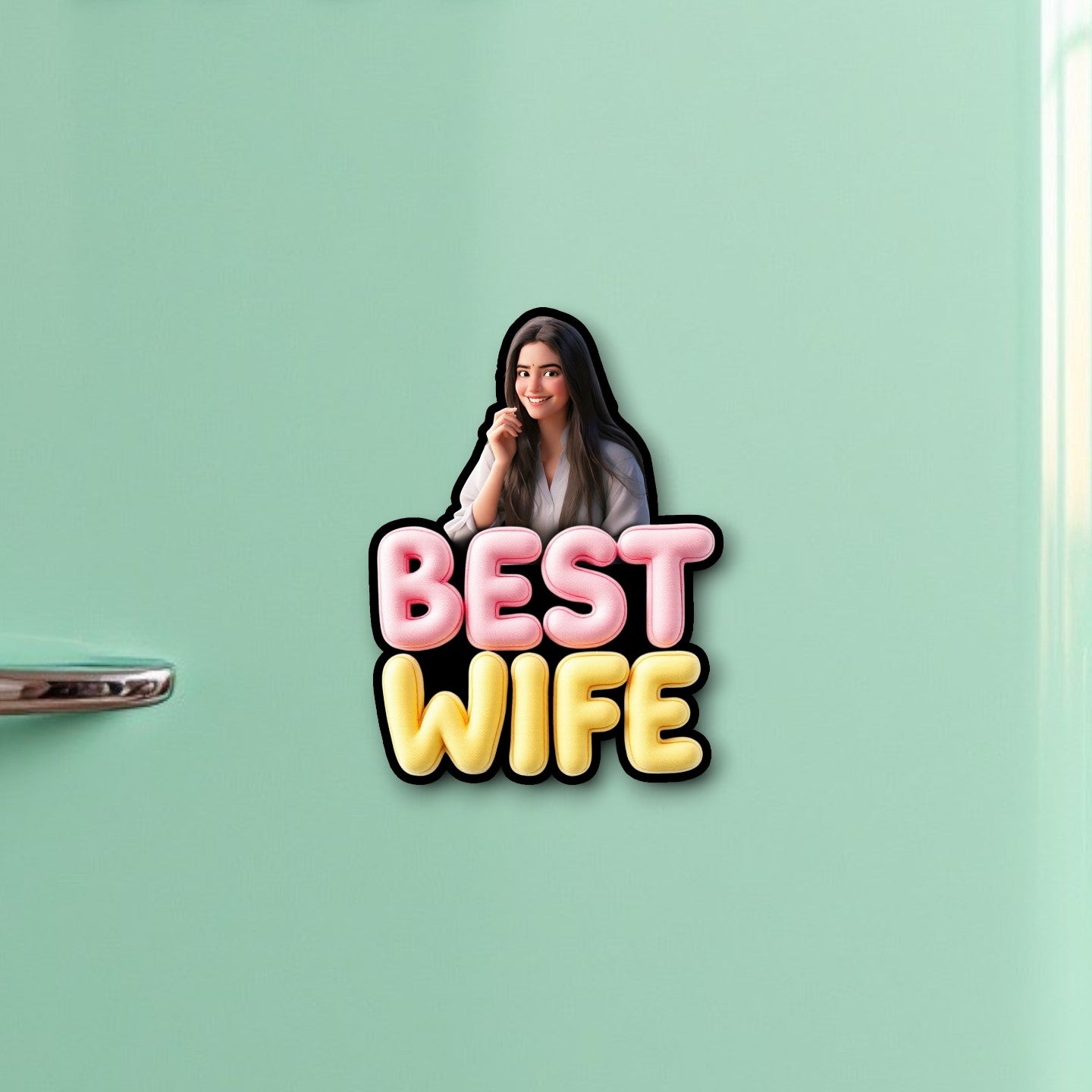 Best wife - Fridge magnet