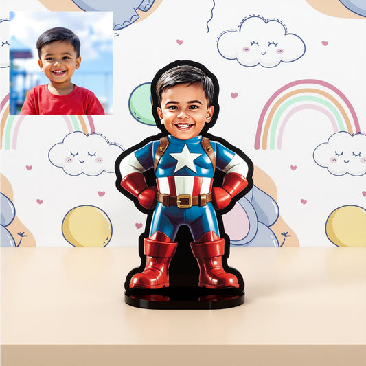 Personalized Superhero - Captain America