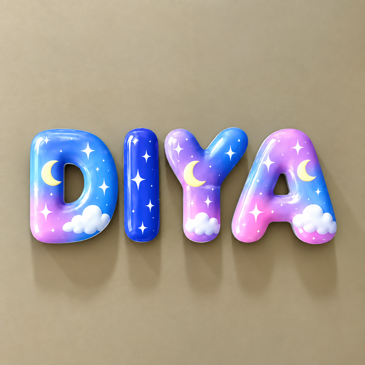 Personalized Kids Name- Fridge Magnet (2-inches height)