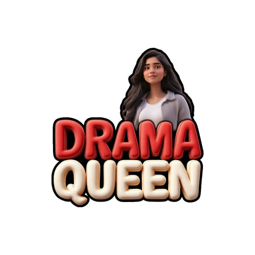 Drama Queen — Personalized Fridge Magnet