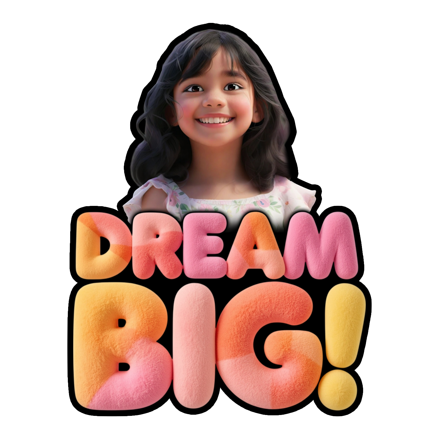 Dream big - Fridge magnet