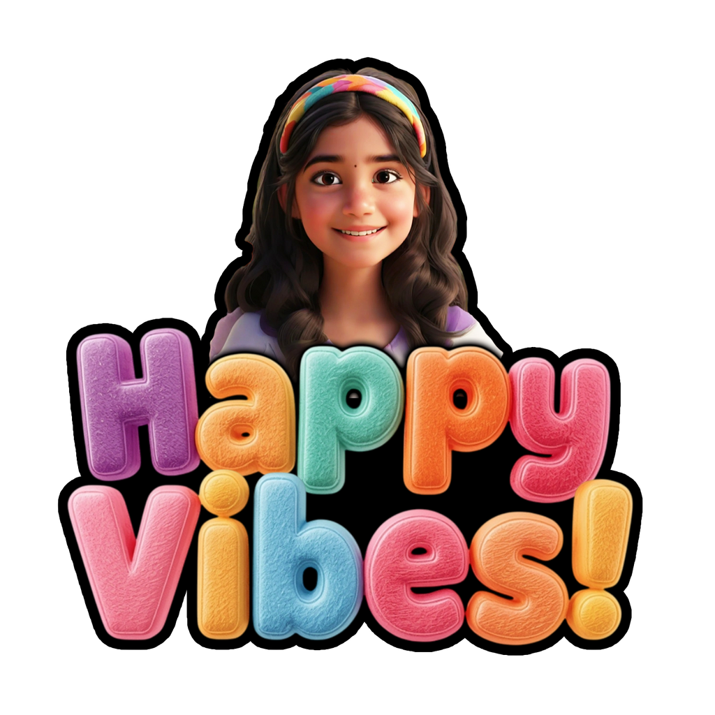 Happy vibes! - Fridge magnet