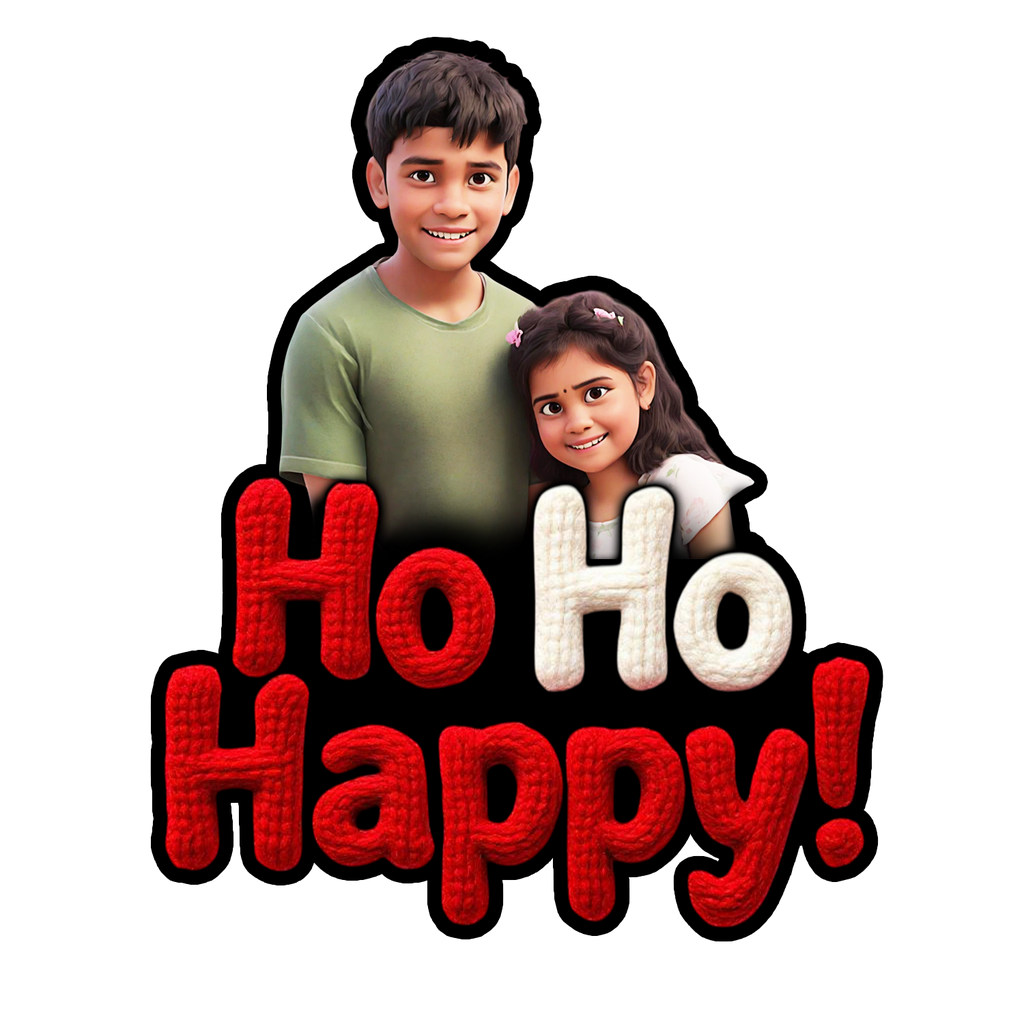 Ho Ho Happy! - Fridge magnet