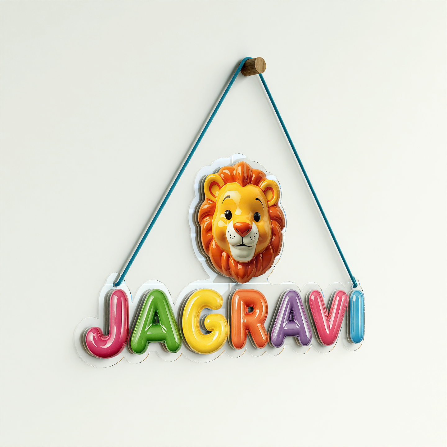 Kids nameplate - Ceramic look