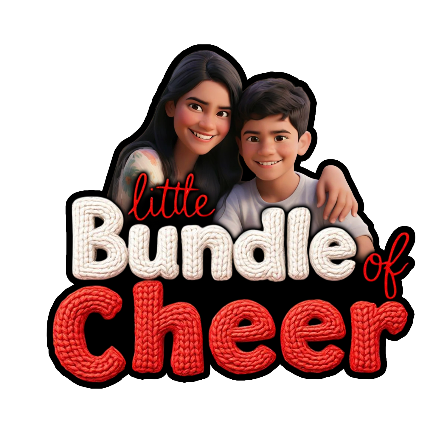 Little Bundle of cheer - Fridge magnet