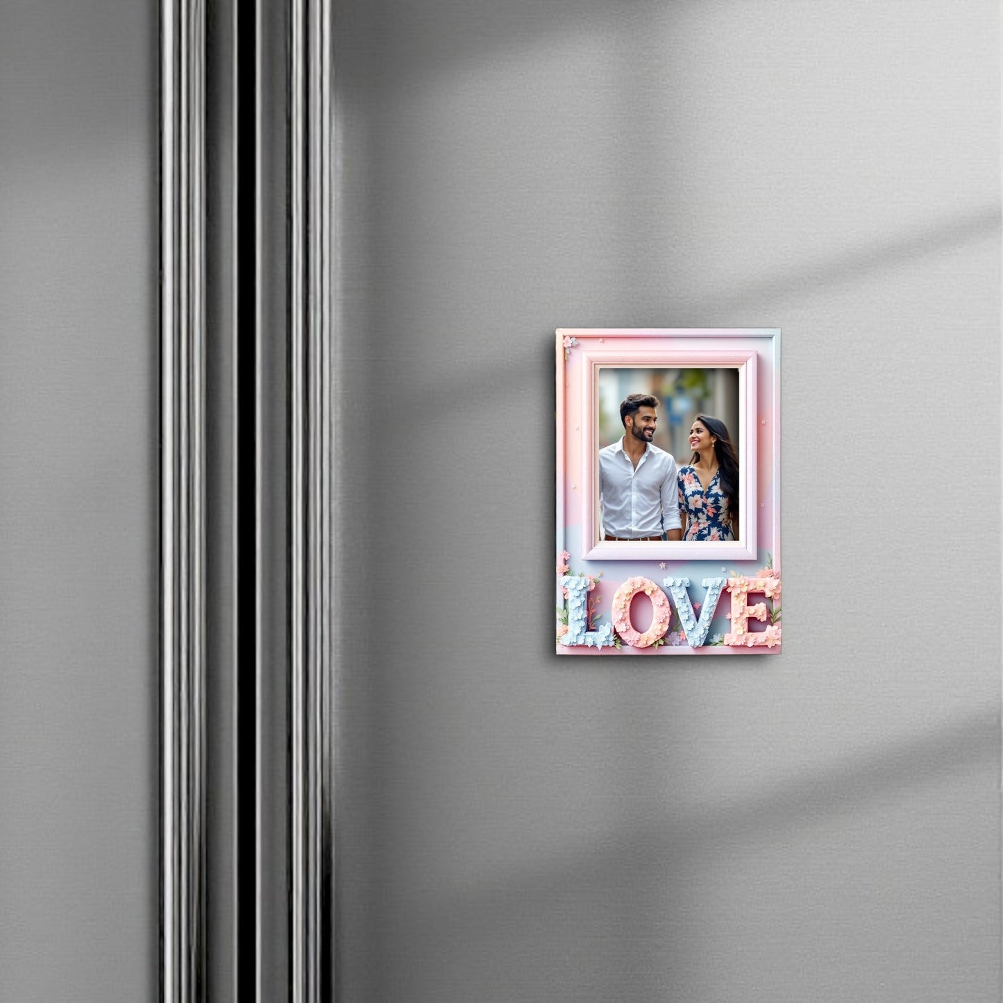 Love - magnetic photo frame