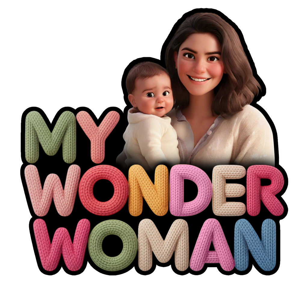My wonder woman - Personalized Fridge magnet