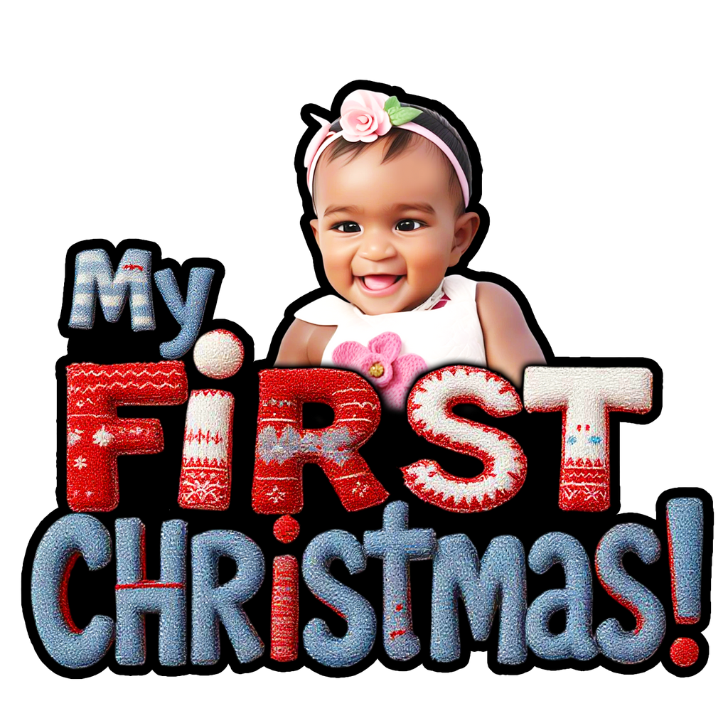 My First Christmas! - Fridge magnet