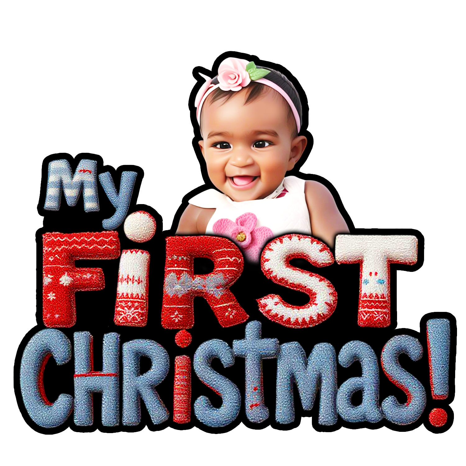 My First Christmas! - Fridge magnet