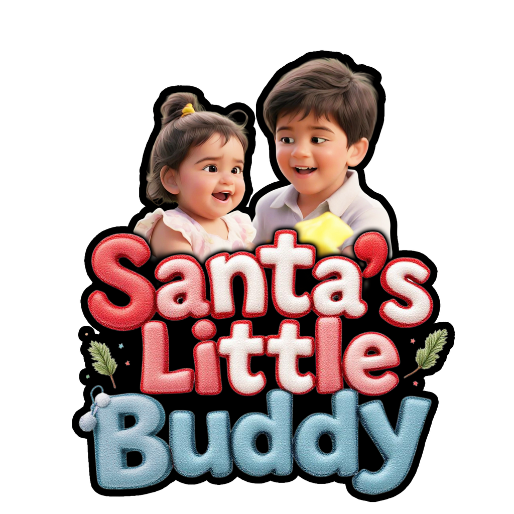 Santa's Little Buddy - Fridge magnet