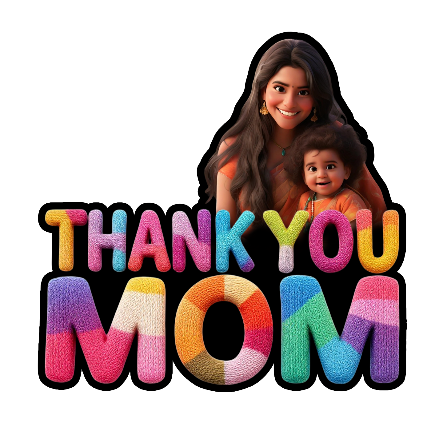 Thank you mom - Fridge magnet