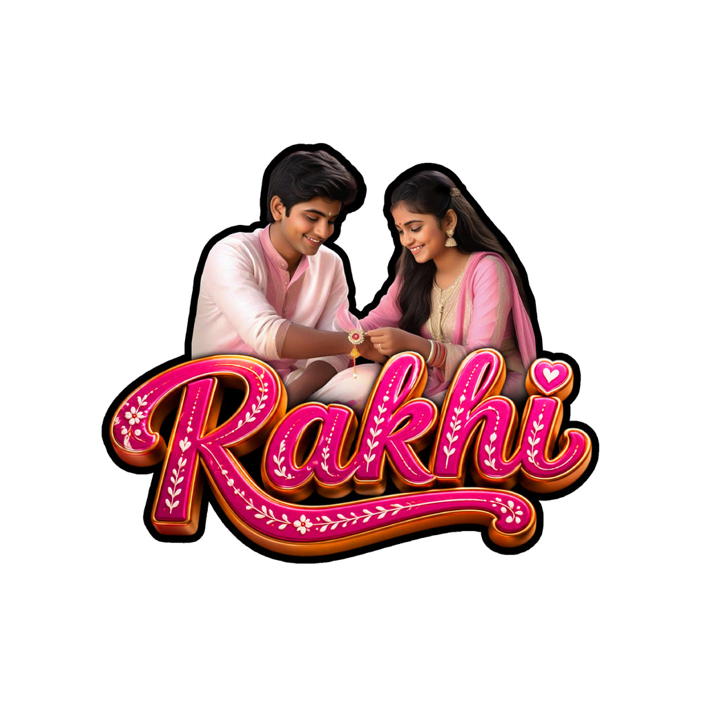 Rakhi — Personalized Fridge Magnet