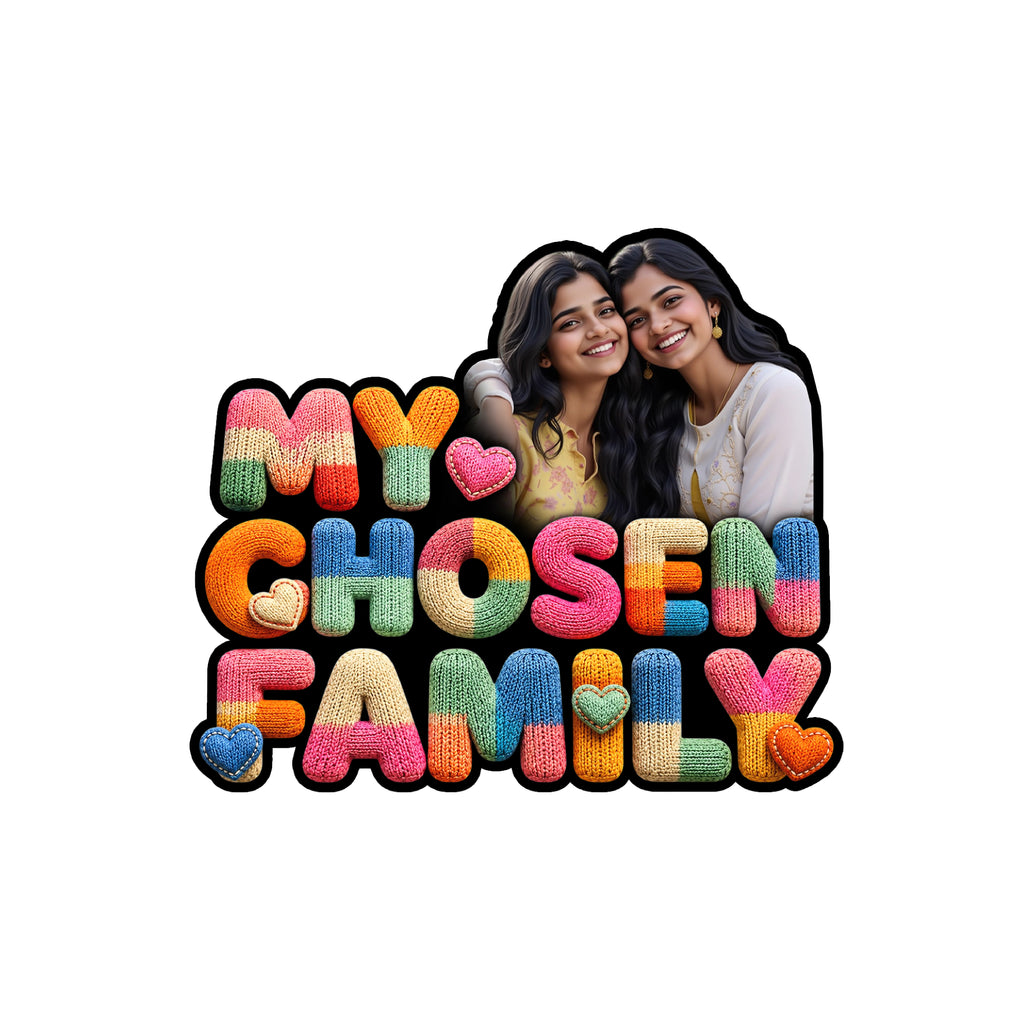 My Chosen Family — Personalized Fridge Magnet