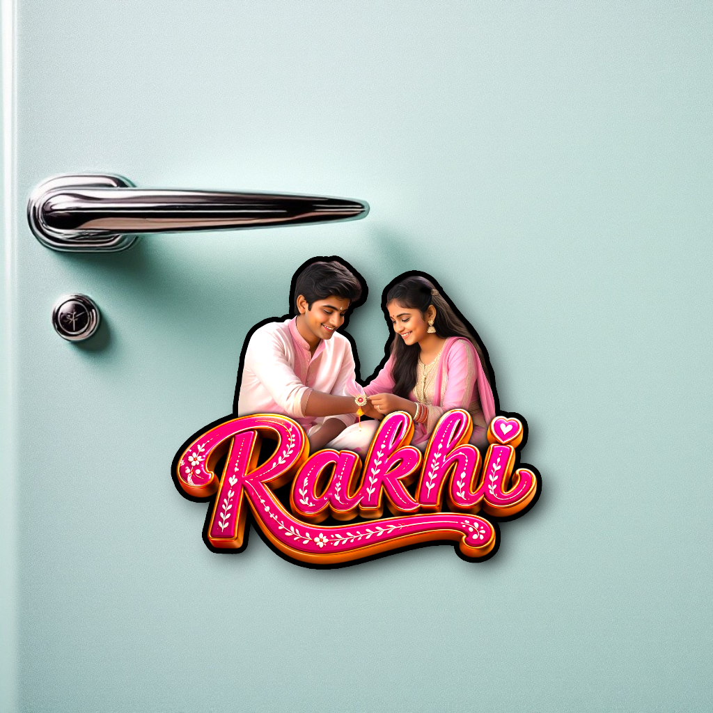 Rakhi — Personalized Fridge Magnet